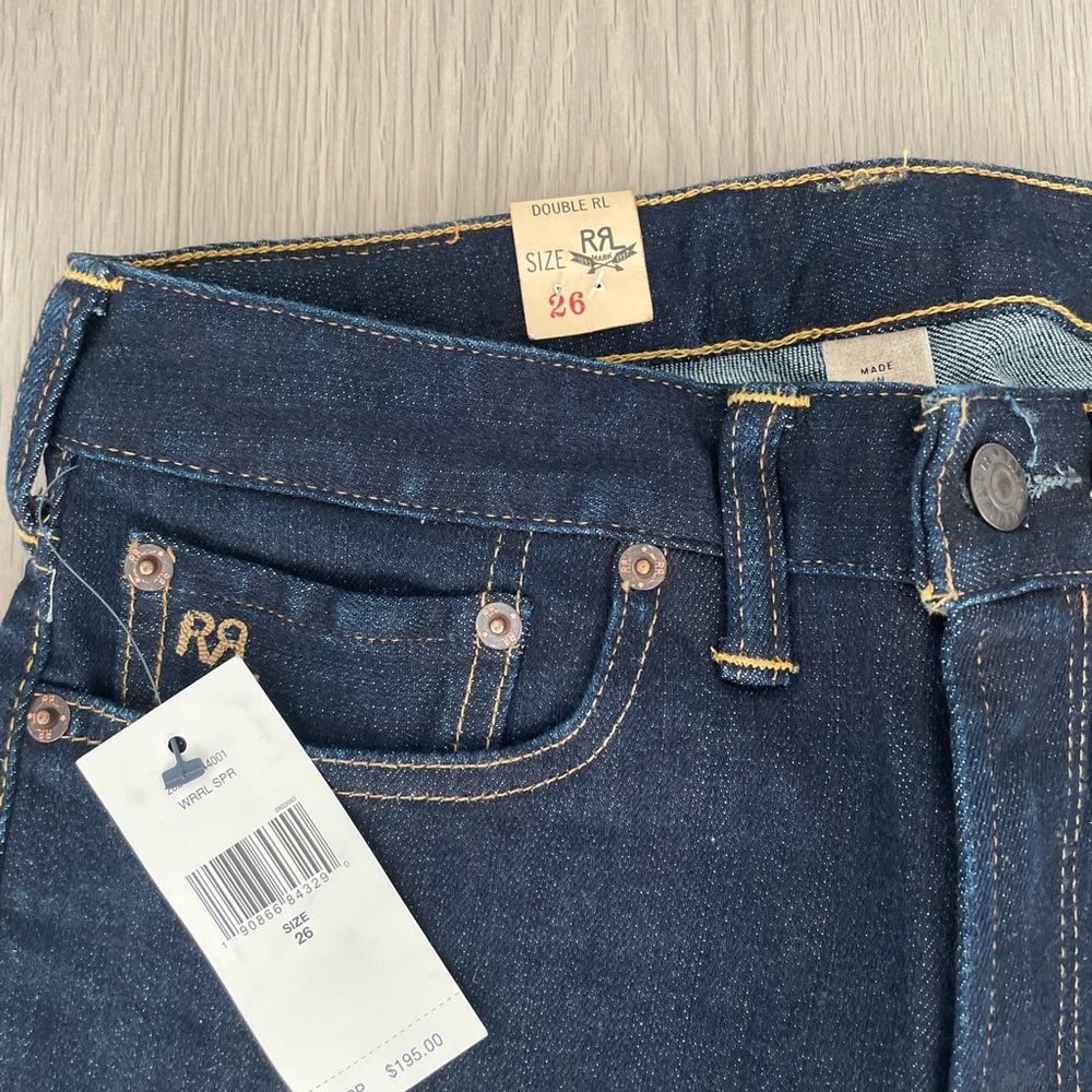 RRL Ralph Lauren Women’s Skinny Stretch Jean - NWT (sz 26) - Picture 2 of 4